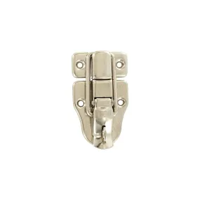3" Nickel, Drawbolt w/ Padlock Loop, Steel, #L-913