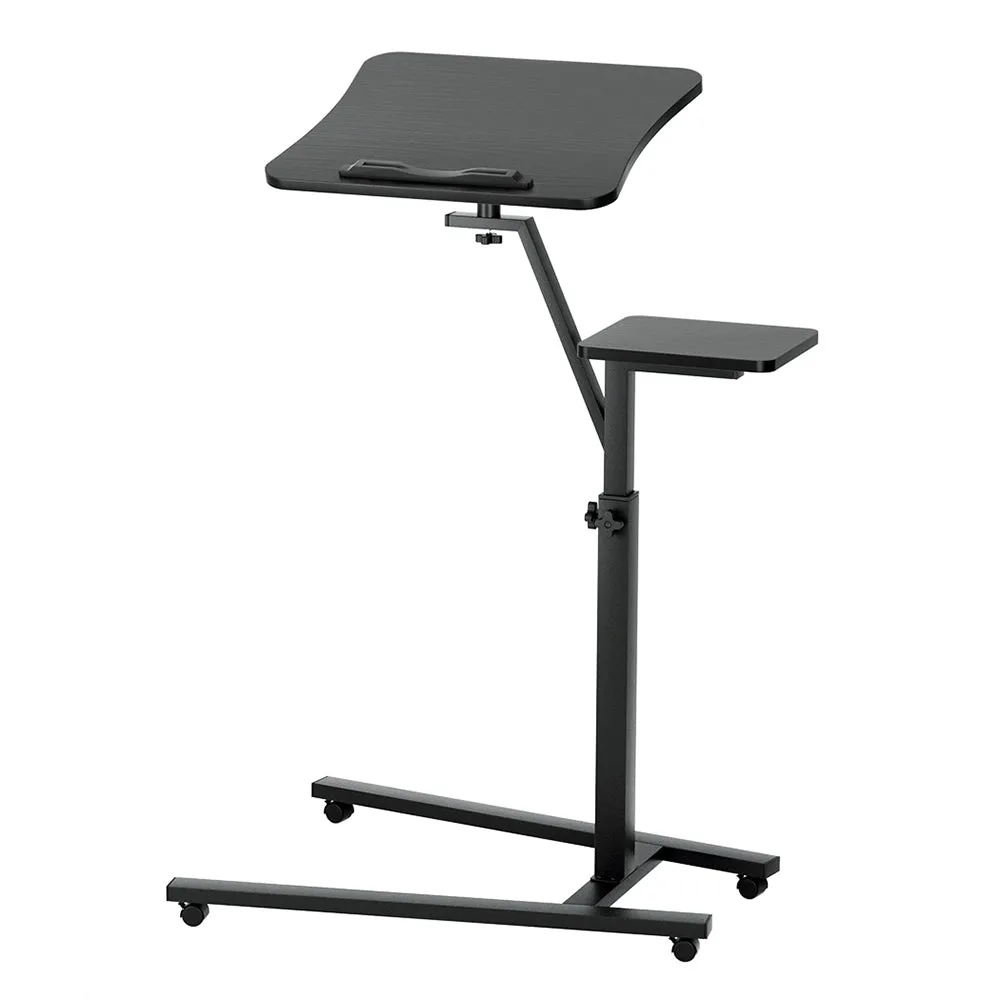 Adjustable Laptop Desk with Mouse Board, Steel Frame - Artiss
