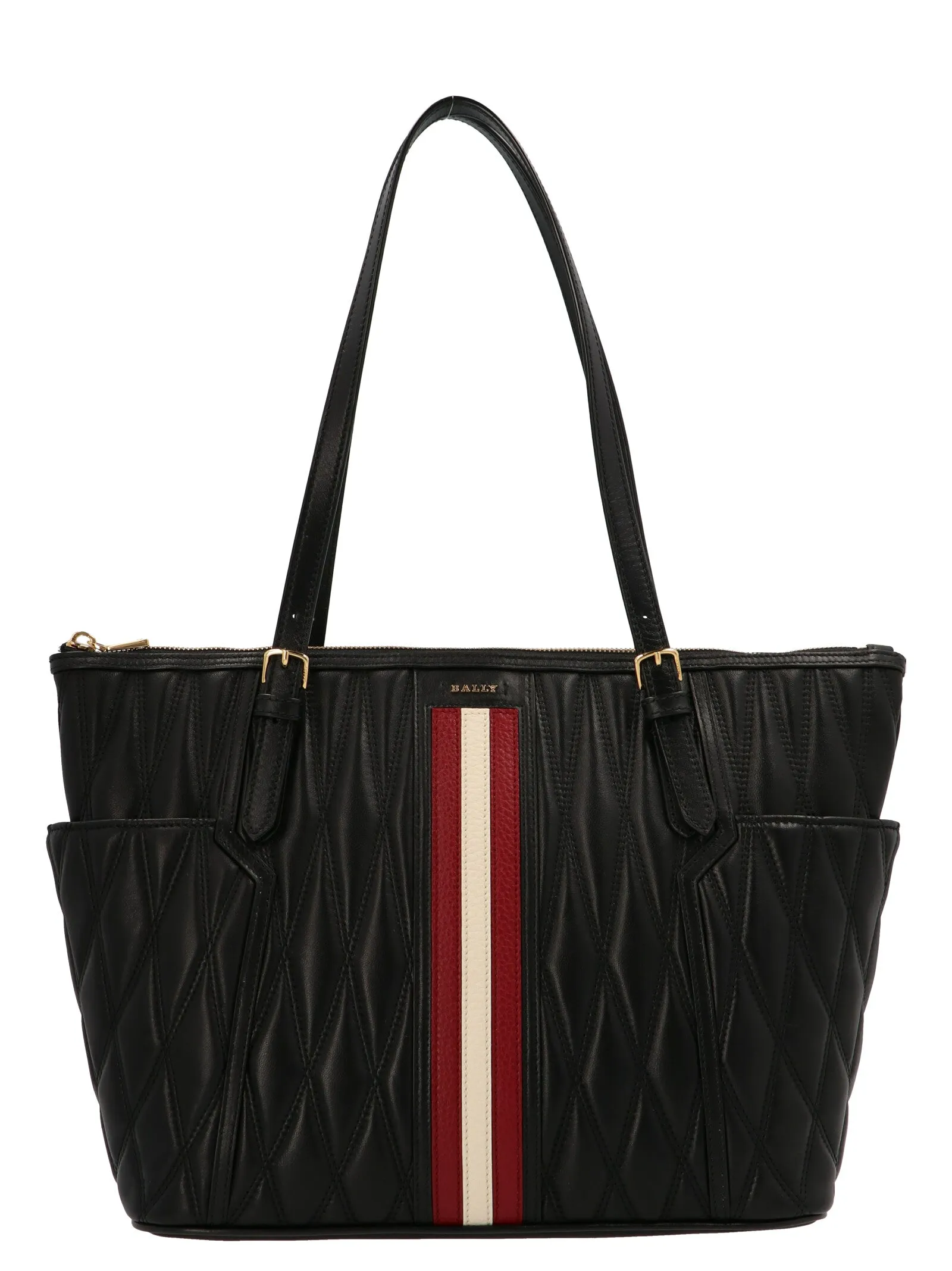 Bally Damirah Striped Shopping Bag