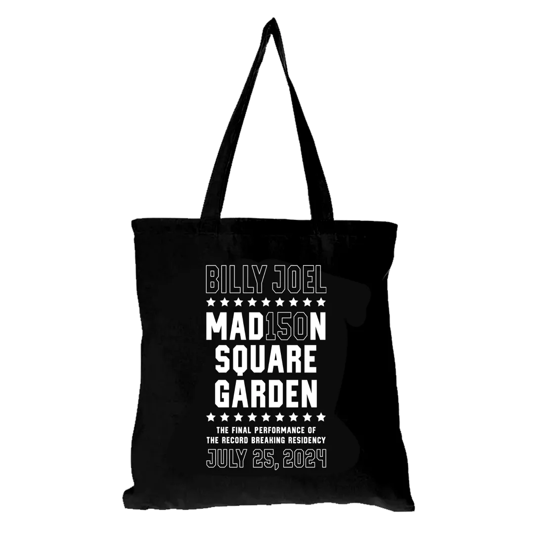 Billy Joel "150th MSG " Tote Bag