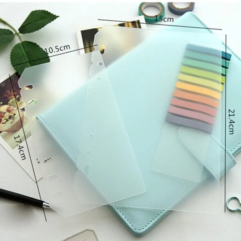 Chic A5/A6 Spiral Notebook Organizer for Enhanced Note-Taking Experience