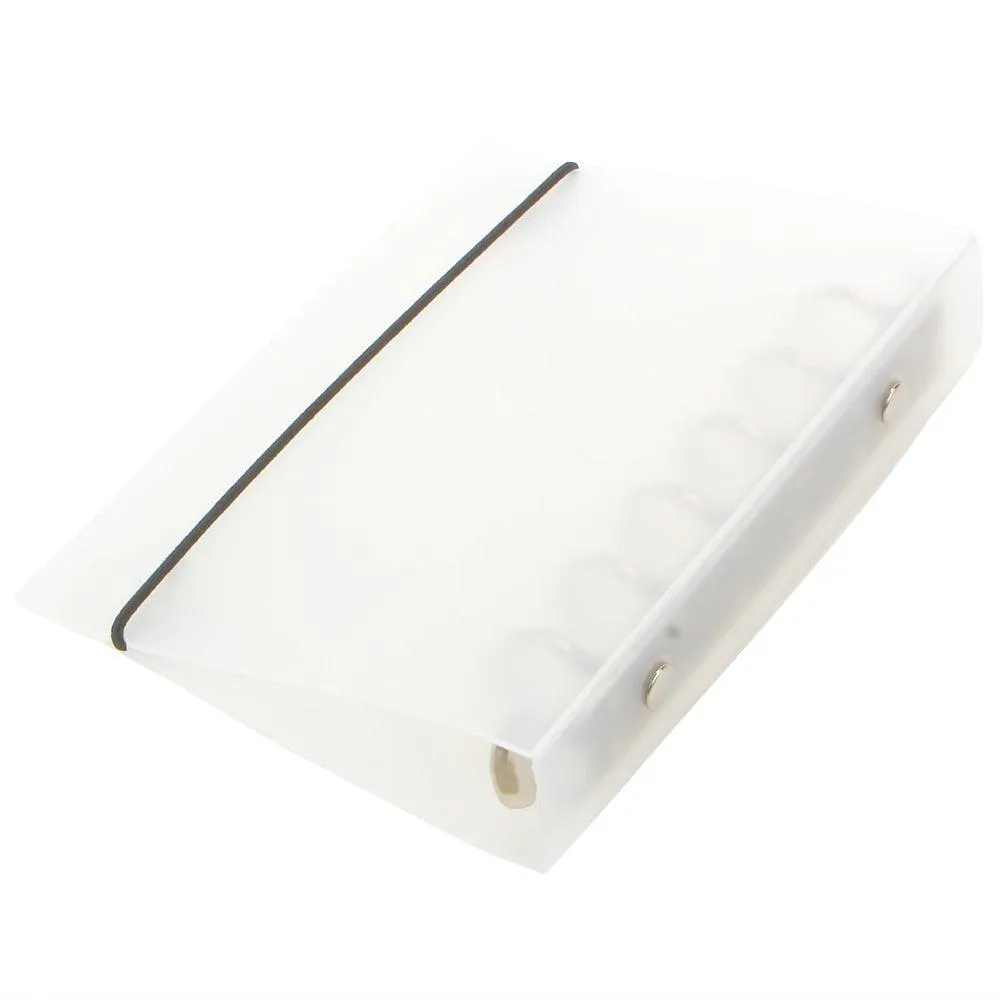 Chic A5/A6 Spiral Notebook Organizer for Enhanced Note-Taking Experience