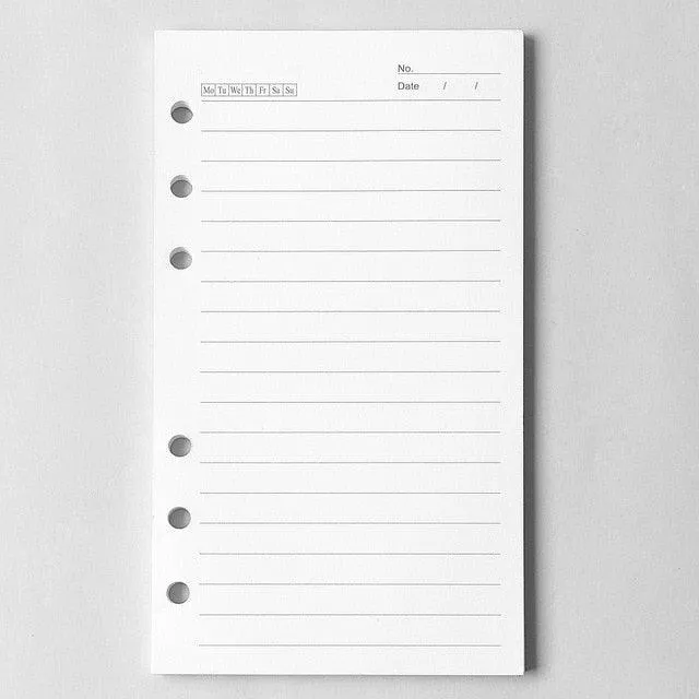Chic A5/A6 Spiral Notebook Organizer for Enhanced Note-Taking Experience