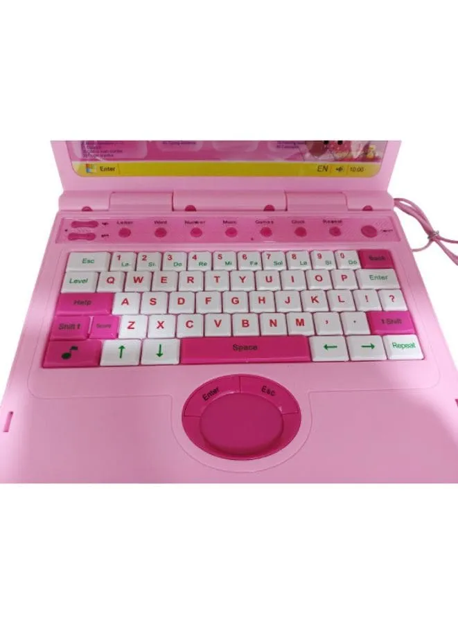 Children LCD Screen Learning Machine Laptop Computer Toy For Kids