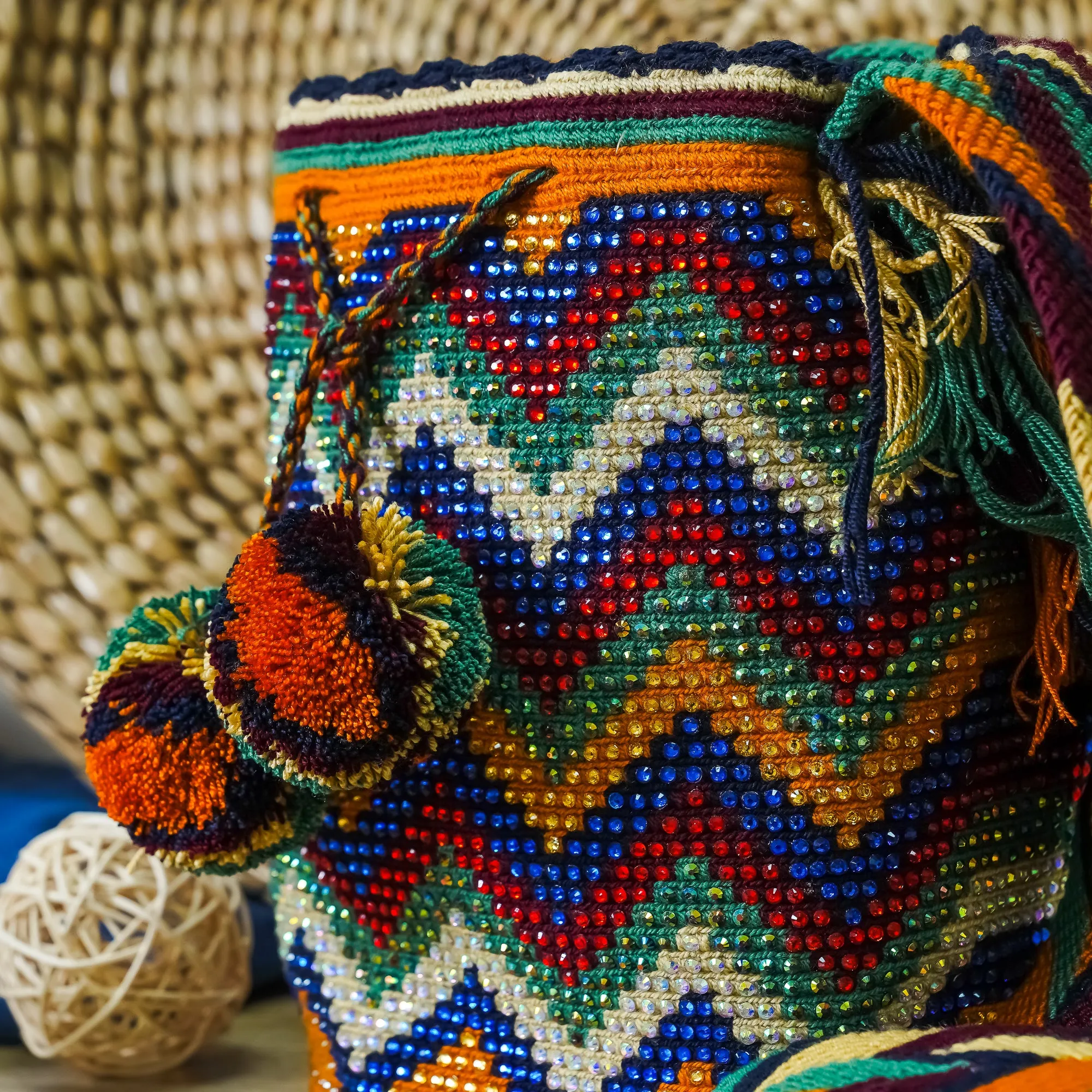 Colombian Handmade Bag (Wayuu - Model #10)