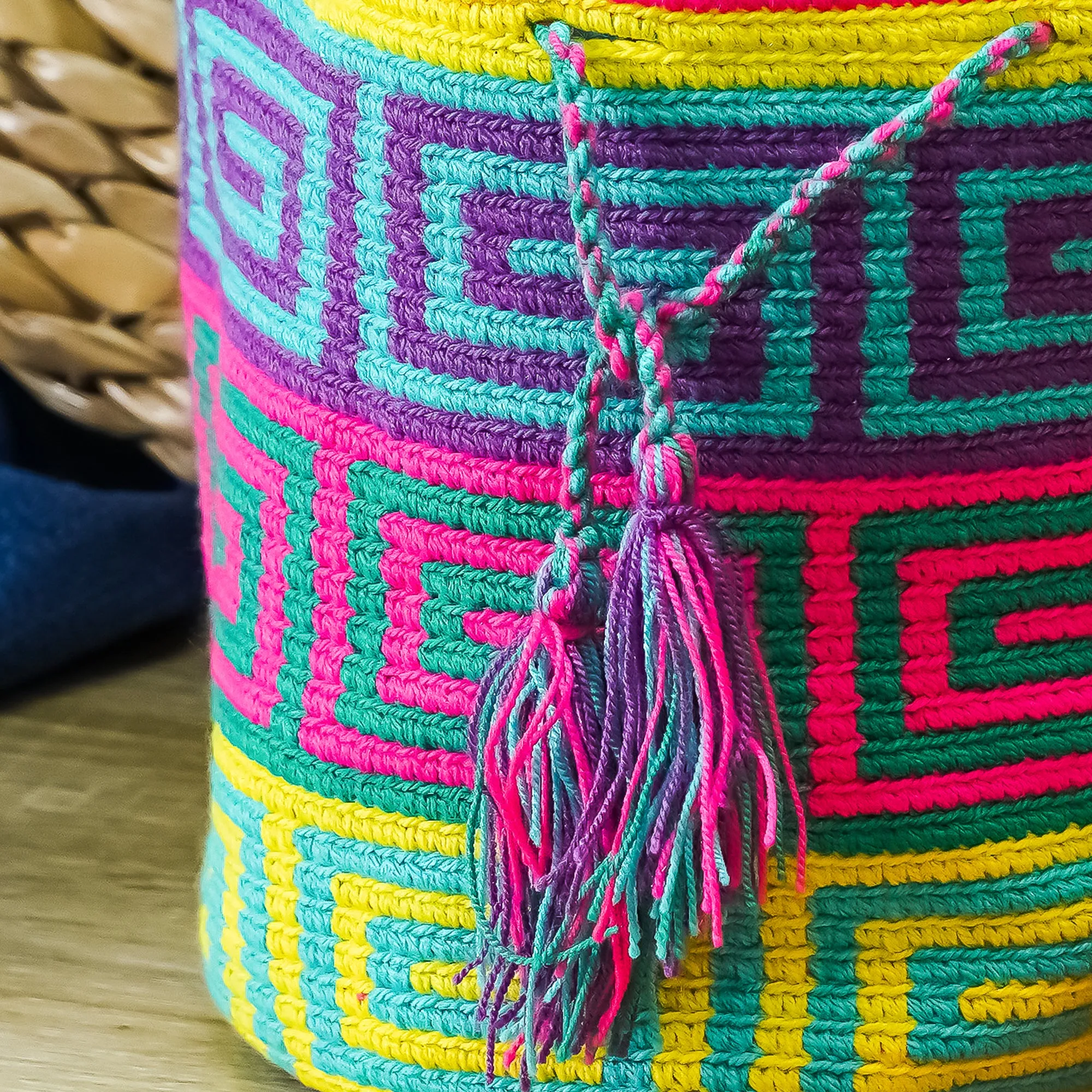 Colombian Handmade Bag (Wayuu - Model #8)