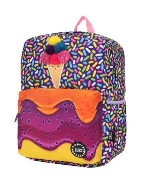 CUBS JUNIOR STUDENT BACKPACK PURPLE ICE CREAM