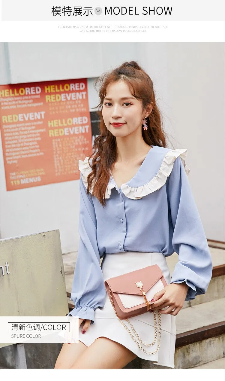 Darianrojas Bags for Women Luxury Designer Cover Tassel Chain Shoulder Small Square Bag Messenger Crossbody Bag Pearl Cat Bolsa Feminina