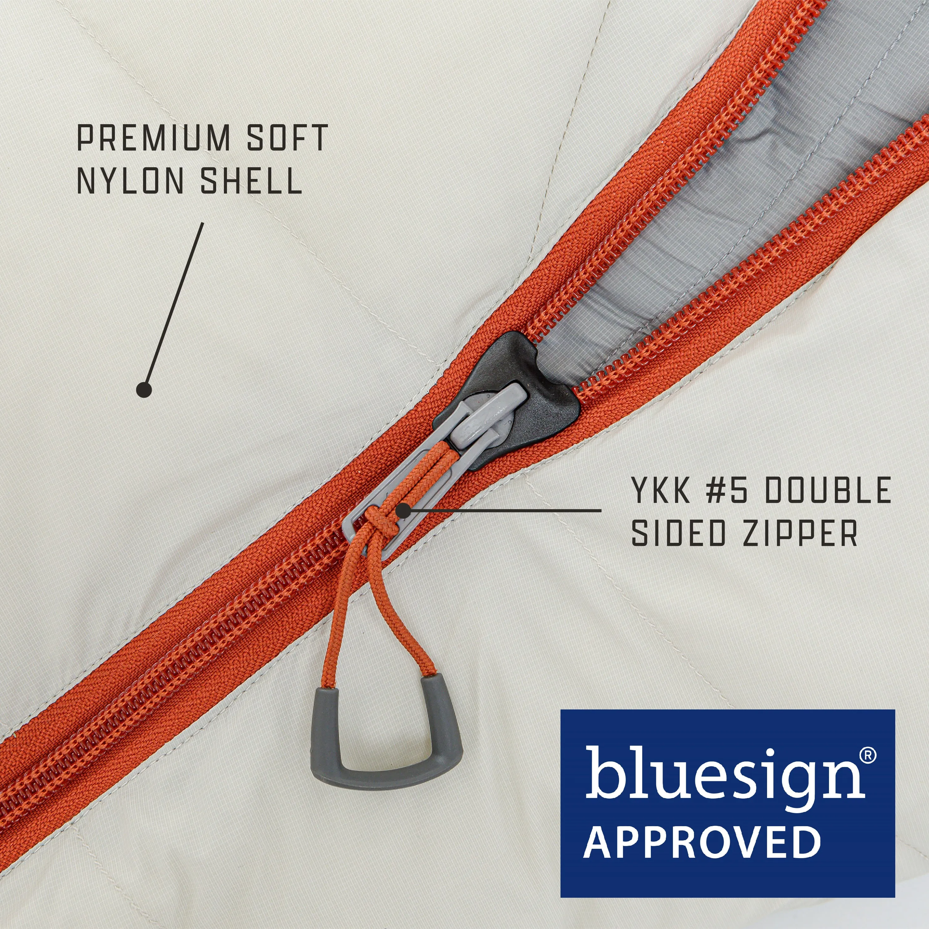 Down Sleeping Bag 20° F Mummy Shape (XL Size)