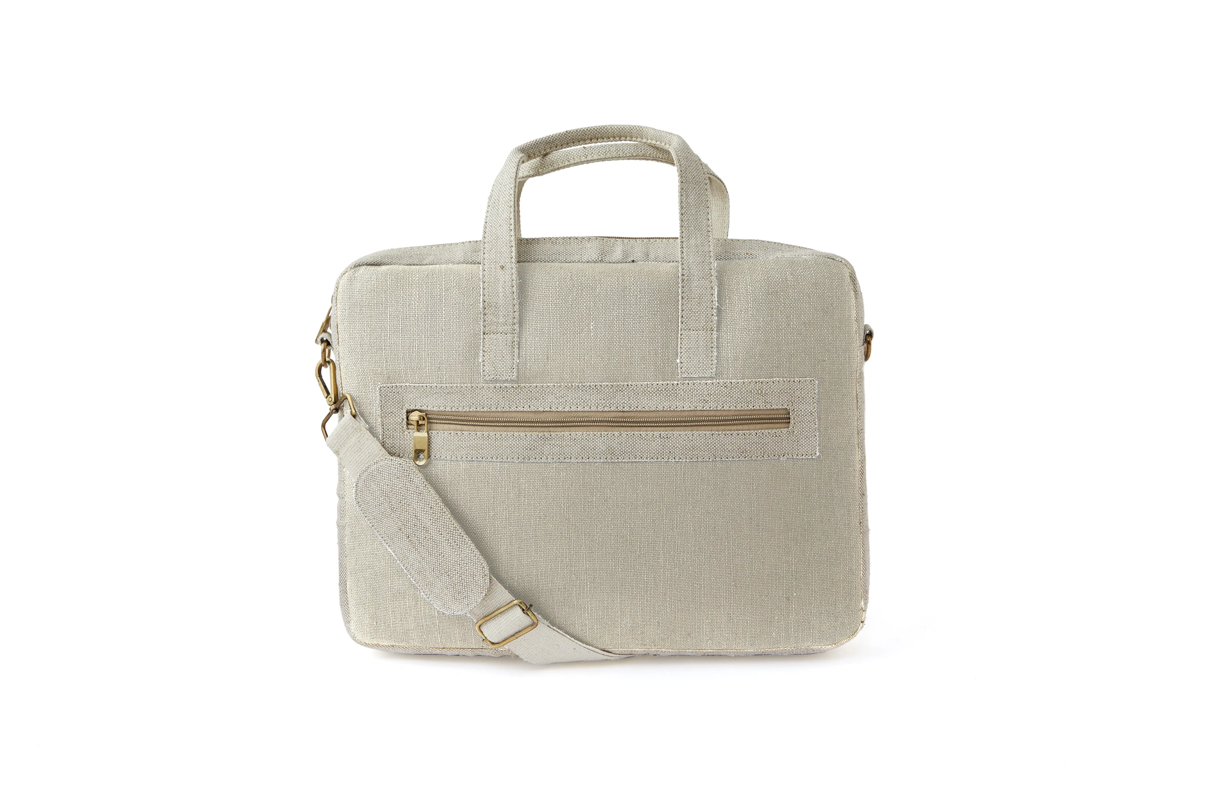 Hemp Dual Tone Laptop Bag