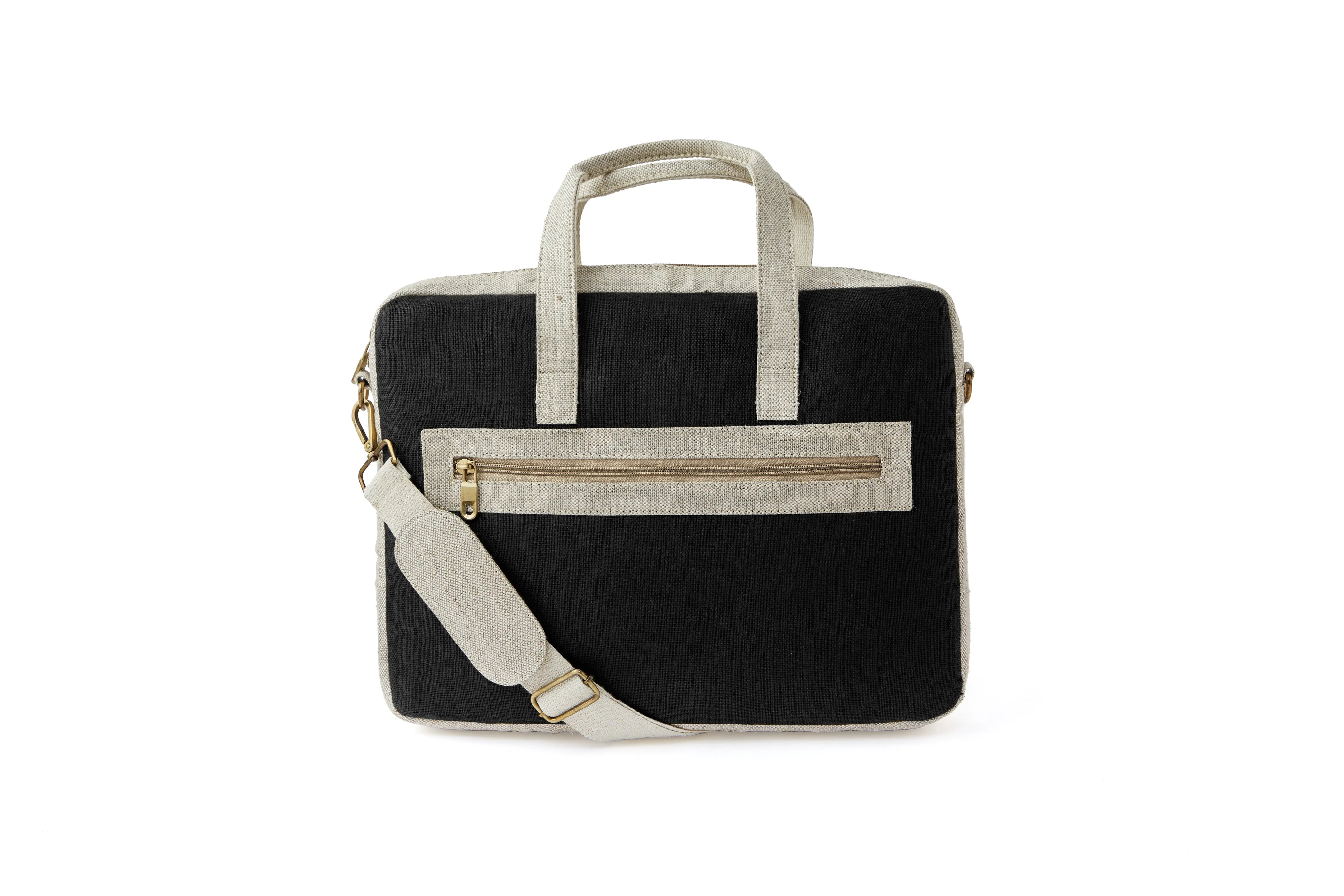 Hemp Dual Tone Laptop Bag