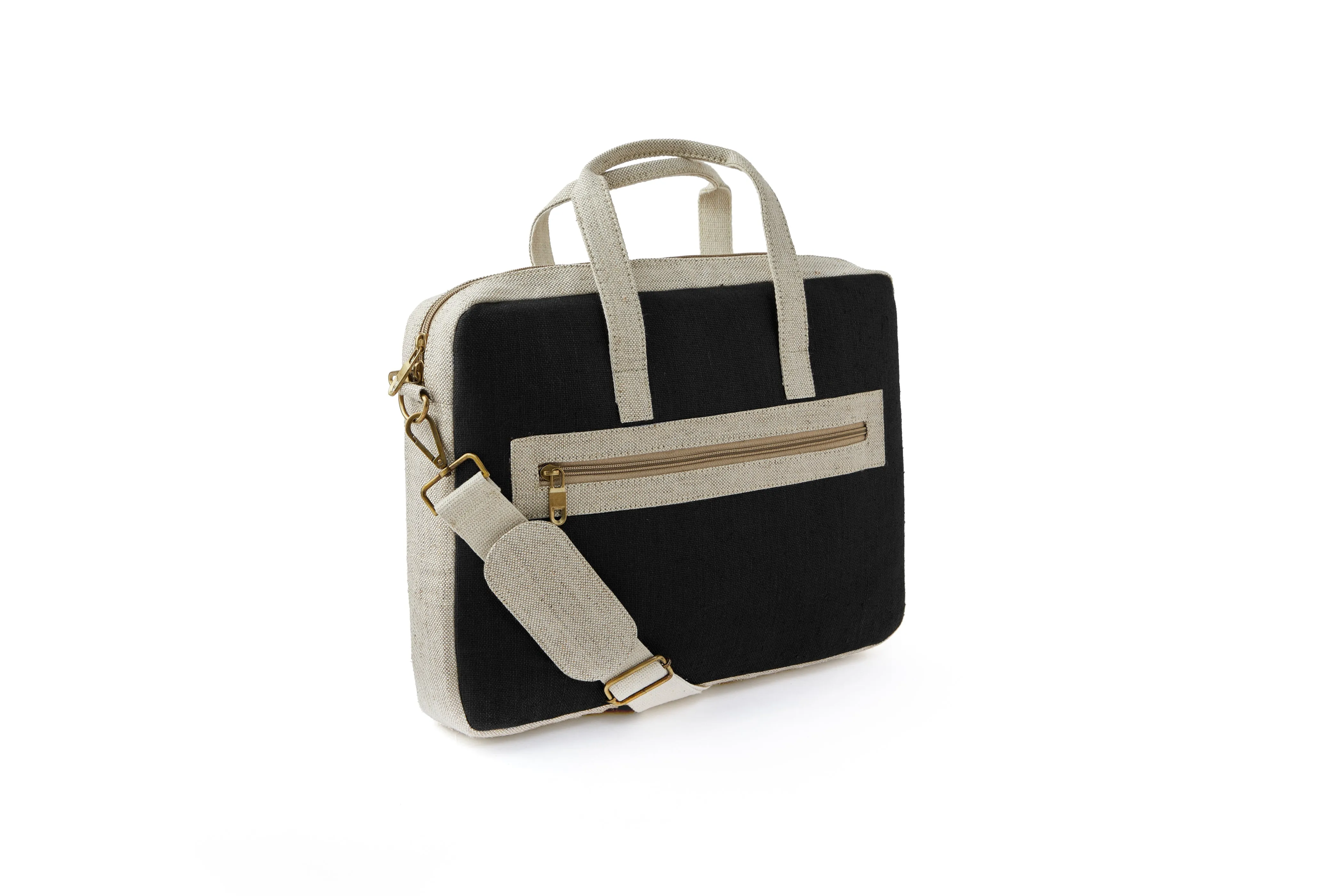 Hemp Dual Tone Laptop Bag