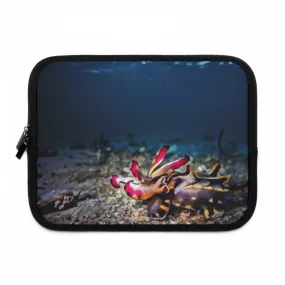 Laptop Sleeve - Strider of the Sea: The Flamboyant Cuttlefish by Chaia Malana