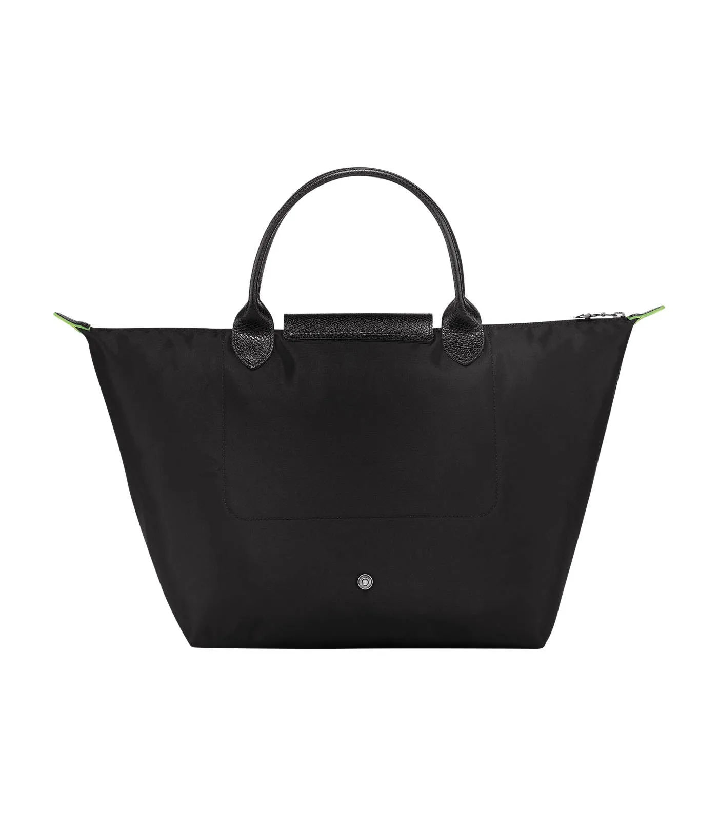 Le Pliage Green Top Handle Bag M Black
