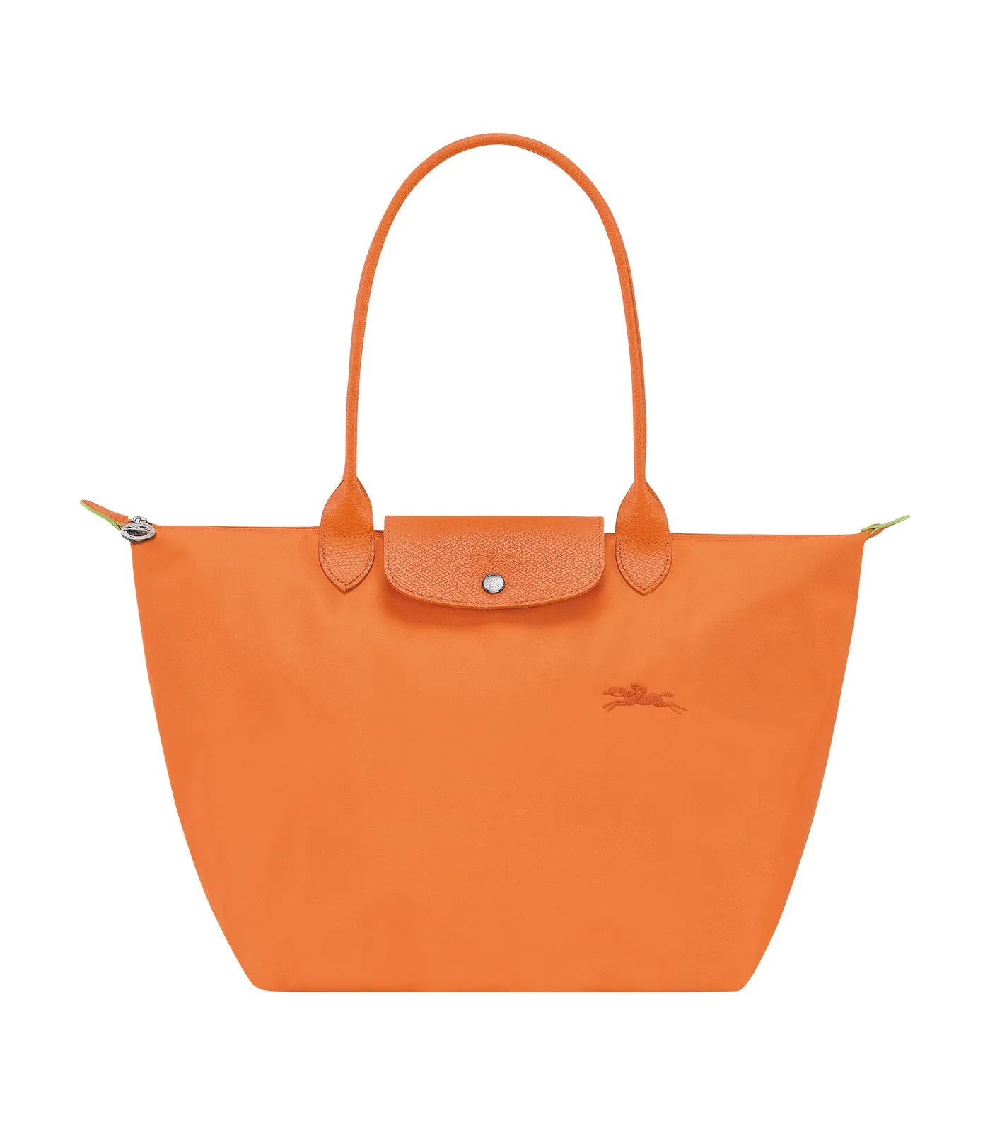 Le Pliage Green Tote Bag L Orange