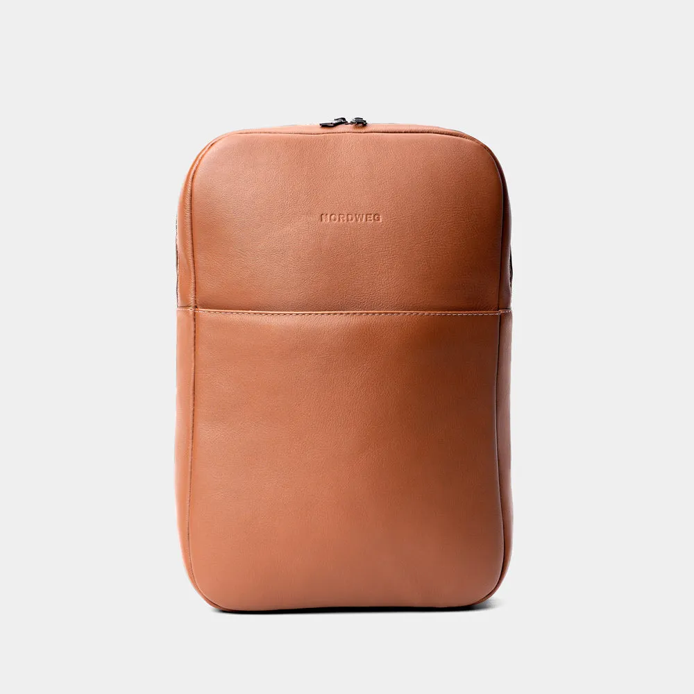 Leather Backpack Slim Workplace NW108