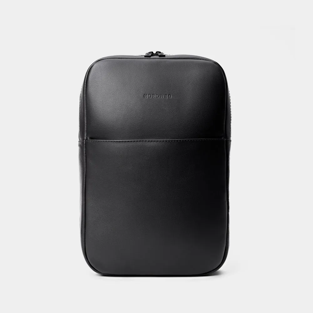 Leather Backpack Slim Workplace NW108