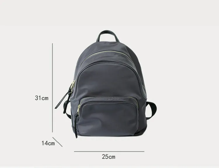 Lightweight Nylon Backpack Ladies Rucksack For Women