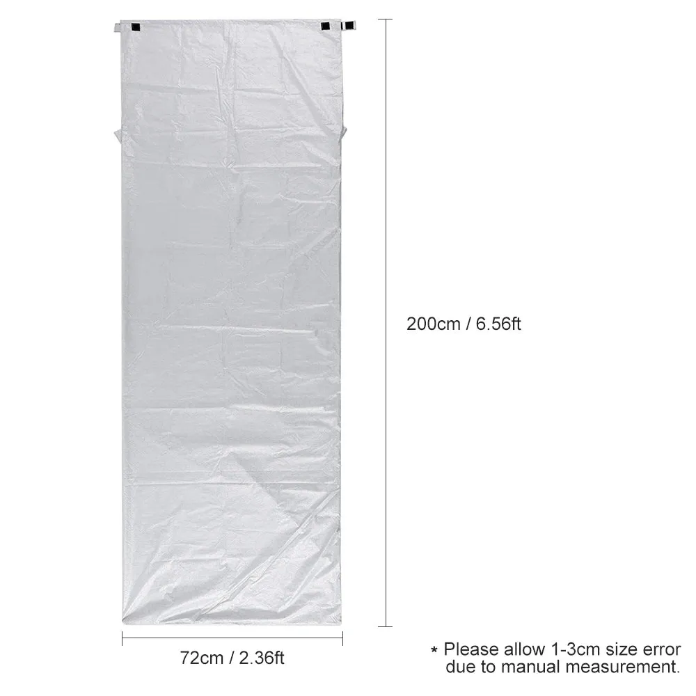 LIXADA 190 * 75cm Outdoor Envelope Sleeping Bag Camping Travel Hiking Ultra-light Sleeping Bag Travel Bag Hiking LW180 680g