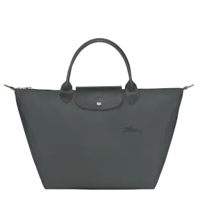 M LE PLIAGE GREEN HANDBAG Recycled Canvas - Graphite