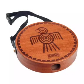 Mahalo MPJ1BD Laptop Cajon – Natural Matt with Bird Graphic