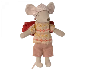 Maileg Hiker Mouse Big Sister