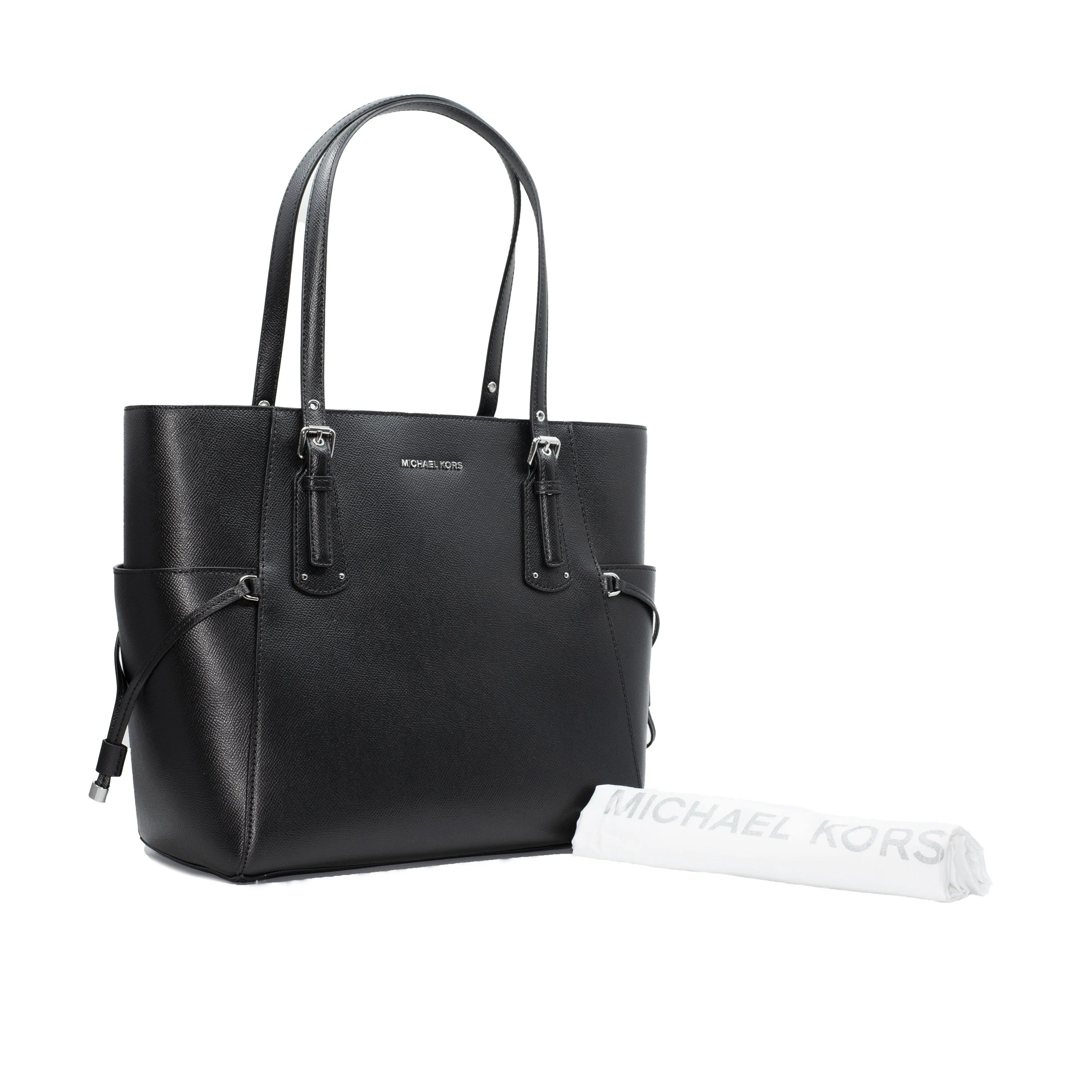 MK Voyager Cross-grain Tote Bag L