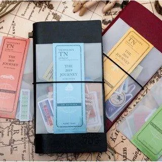 Mojing Original stickers Traveler's handbook Retro American material stickers Decorative stickers NP-H7TGI-041