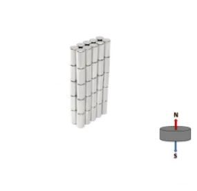 Neodymium Cylinder Magnet - 5mm x 10mm | N50