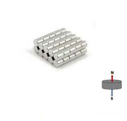 Neodymium Cylinder Magnet - 8mm x 8mm | N42