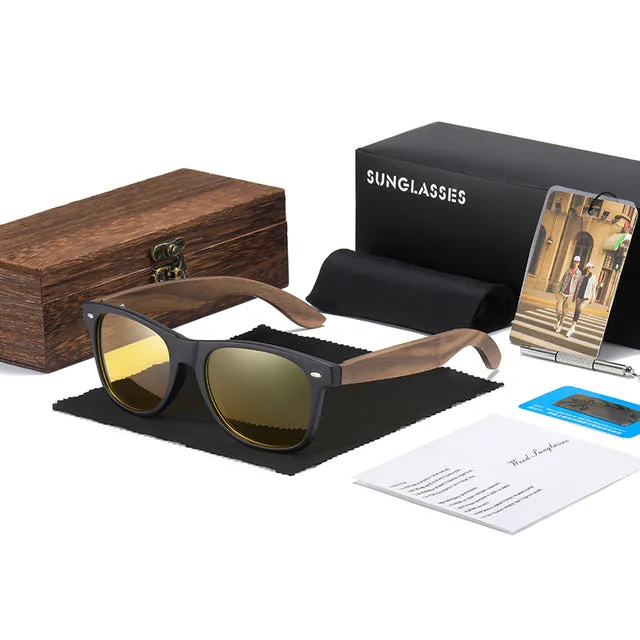 NORTH SUNGLASSES - POLARIZED WOODEN SUNGLASSES