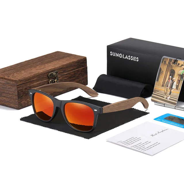 NORTH SUNGLASSES - POLARIZED WOODEN SUNGLASSES