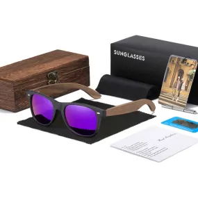 NORTH SUNGLASSES - POLARIZED WOODEN SUNGLASSES