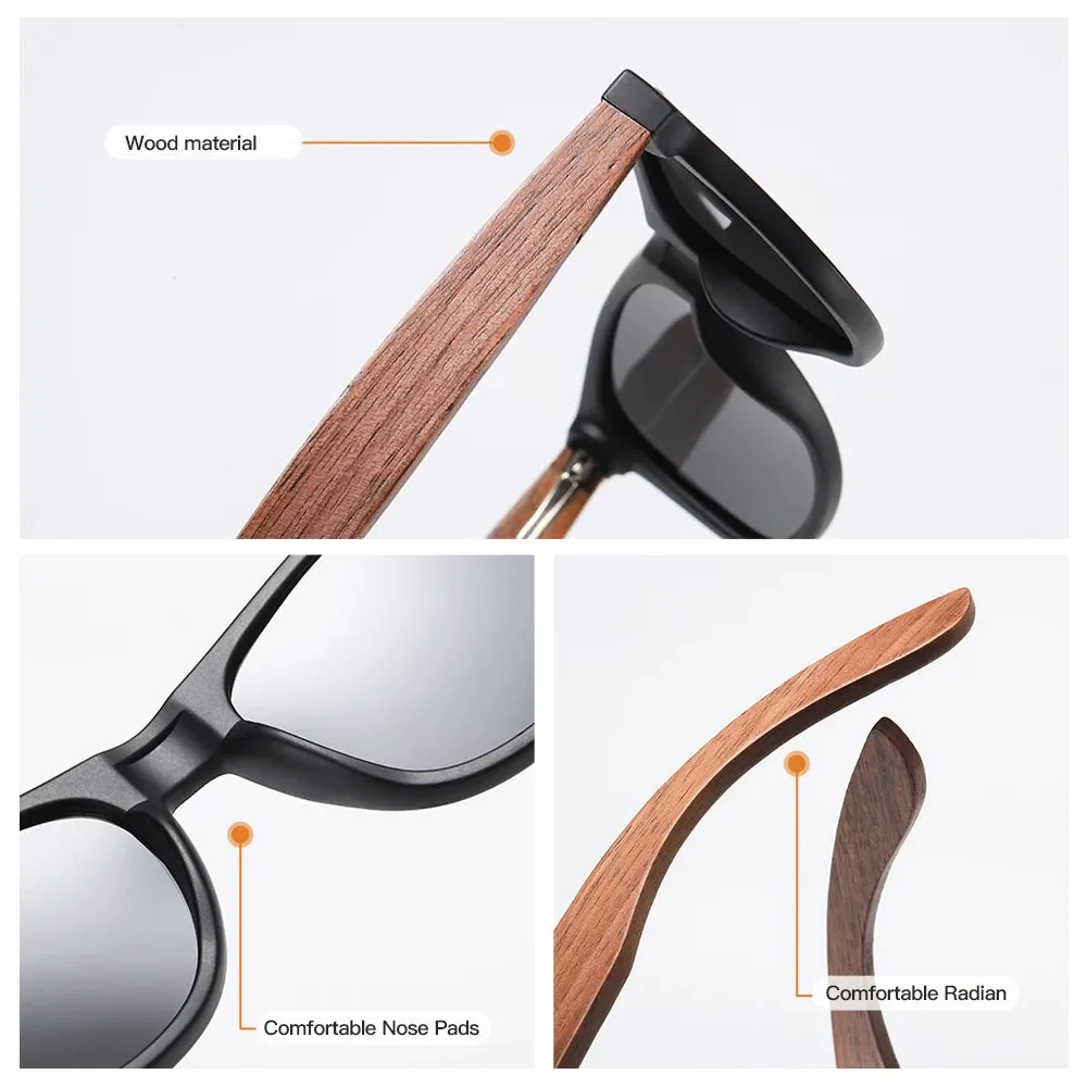 NORTH SUNGLASSES - POLARIZED WOODEN SUNGLASSES