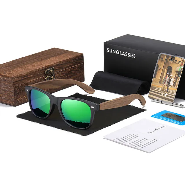 NORTH SUNGLASSES - POLARIZED WOODEN SUNGLASSES