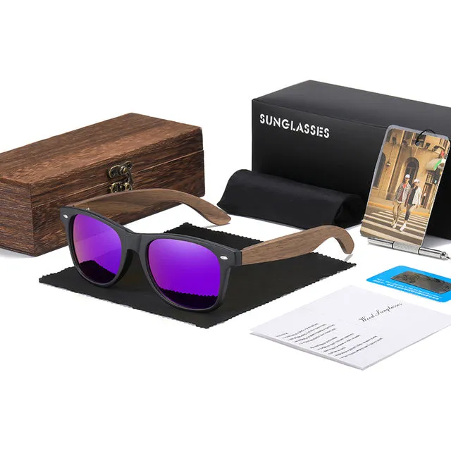 NORTH SUNGLASSES - POLARIZED WOODEN SUNGLASSES