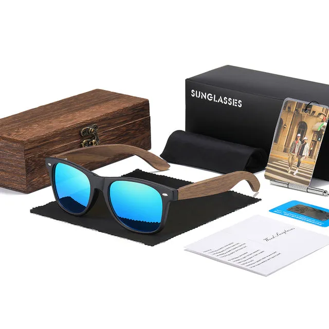NORTH SUNGLASSES - POLARIZED WOODEN SUNGLASSES