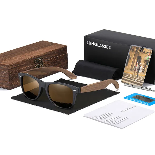 NORTH SUNGLASSES - POLARIZED WOODEN SUNGLASSES