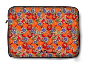 Orange Paisley Laptop Sleeve