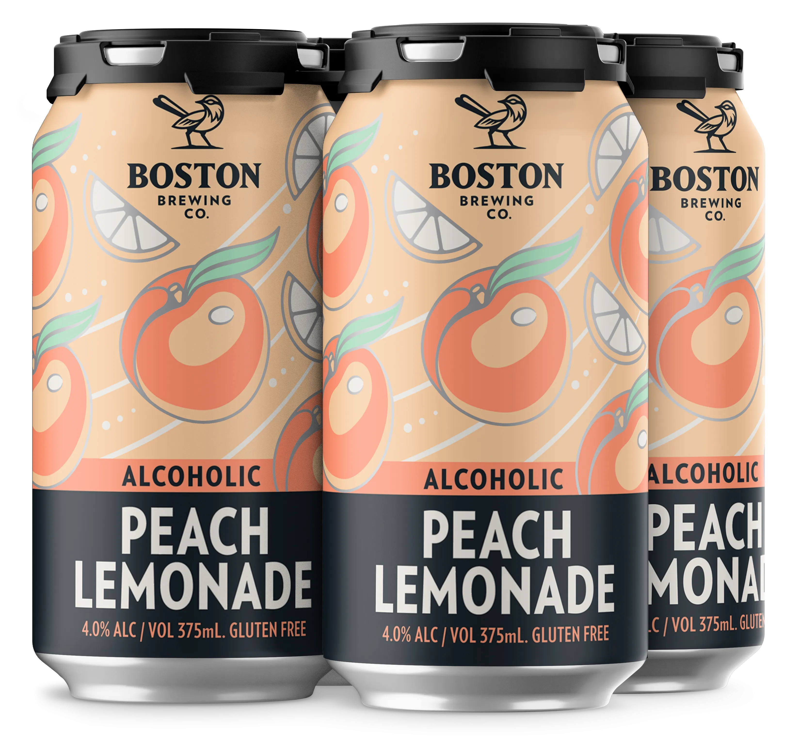 PEACH LEMONADE 4.0% ABV GLUTEN FREE