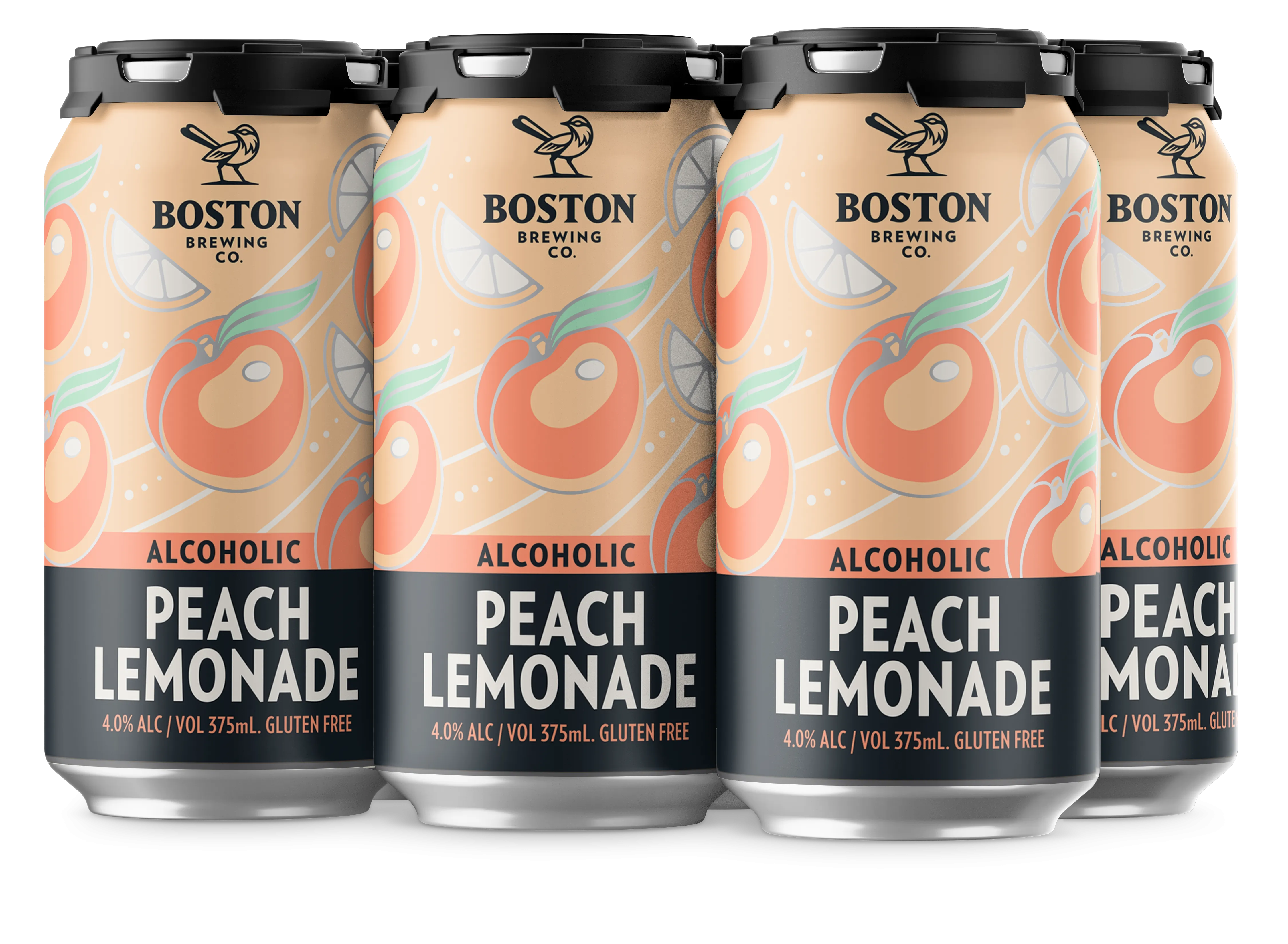 PEACH LEMONADE 4.0% ABV GLUTEN FREE