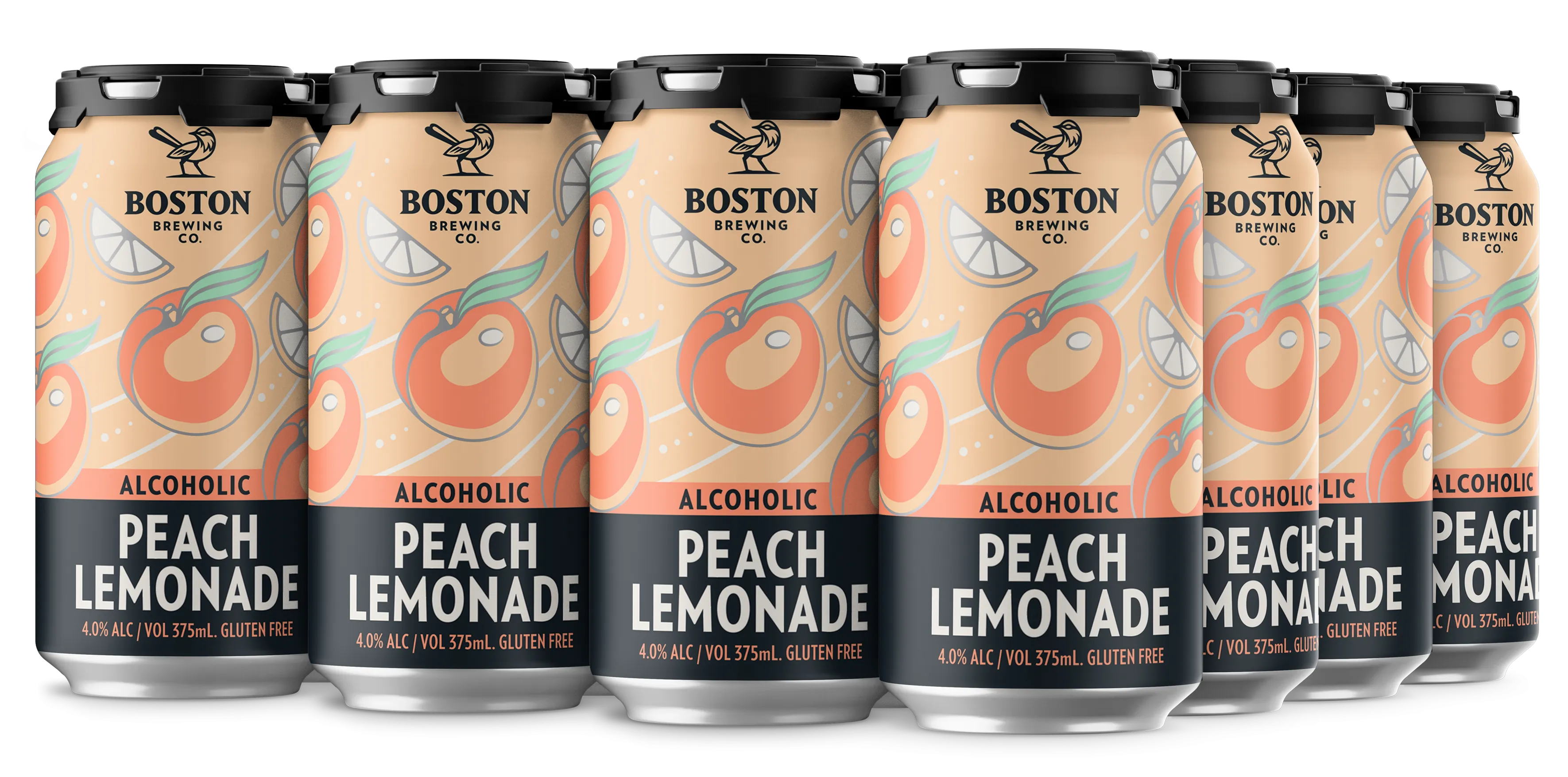 PEACH LEMONADE 4.0% ABV GLUTEN FREE