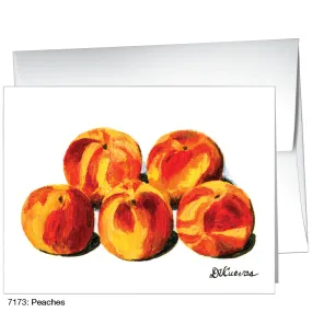 Peaches, Greeting Card (7173)