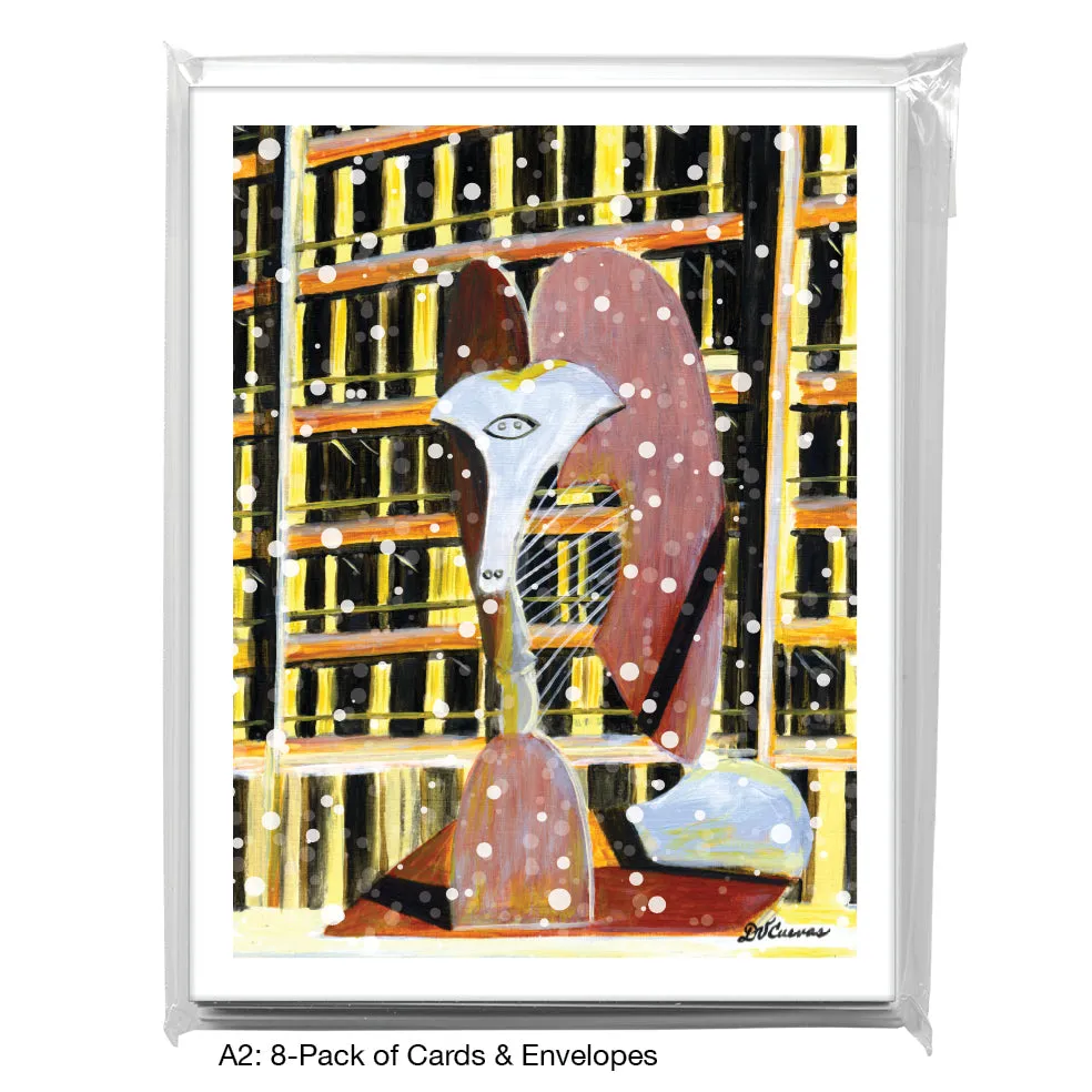 Picasso Sculpture, Chicago, Greeting Card (7520C)