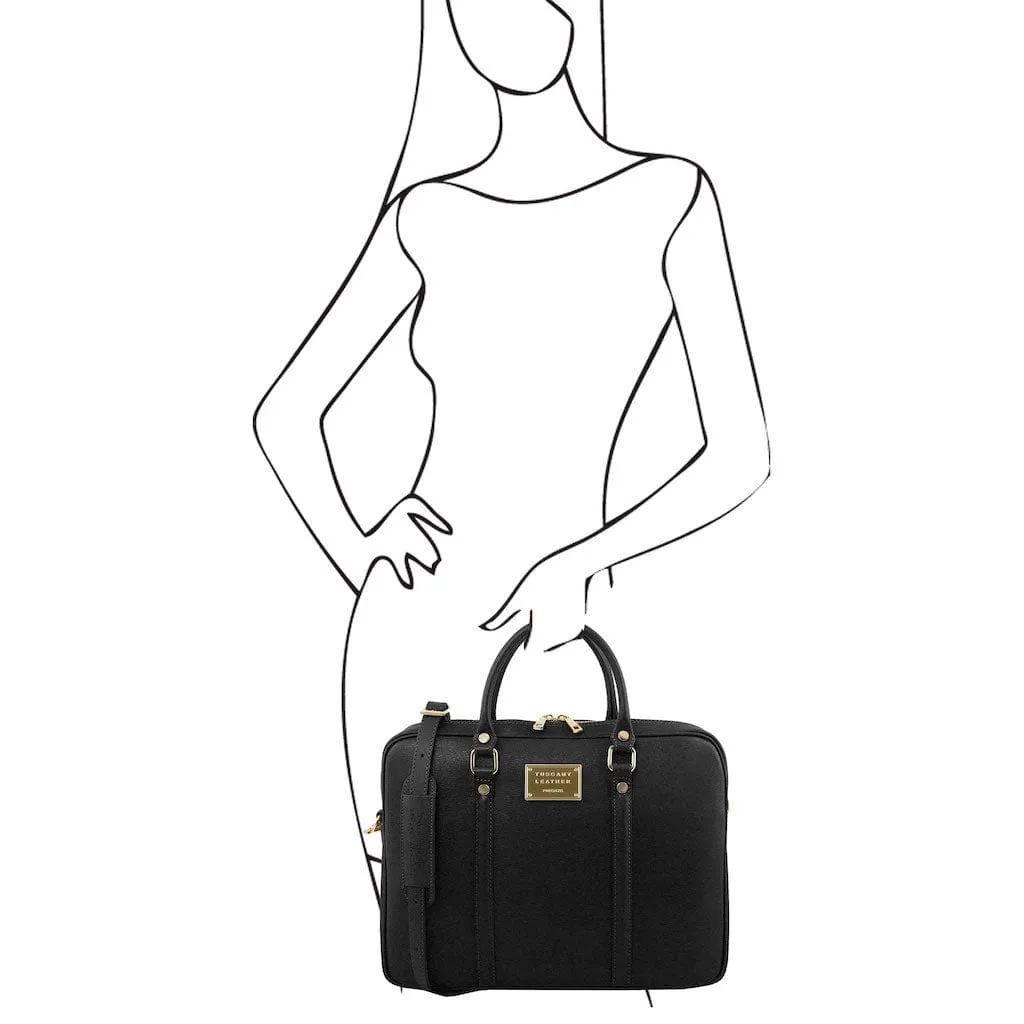 Prato - Exclusive Saffiano leather laptop case | TL141626