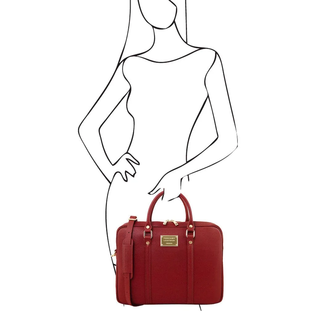 Prato - Exclusive Saffiano leather laptop case | TL141626
