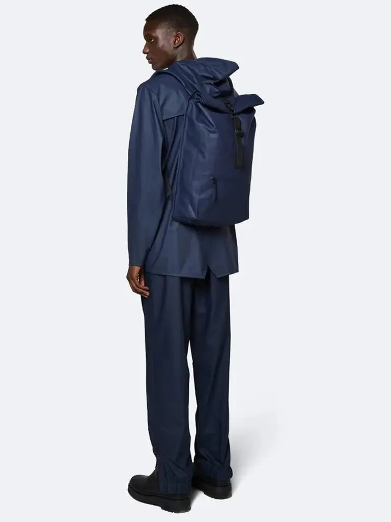 Rolltop Rucksack- Blue