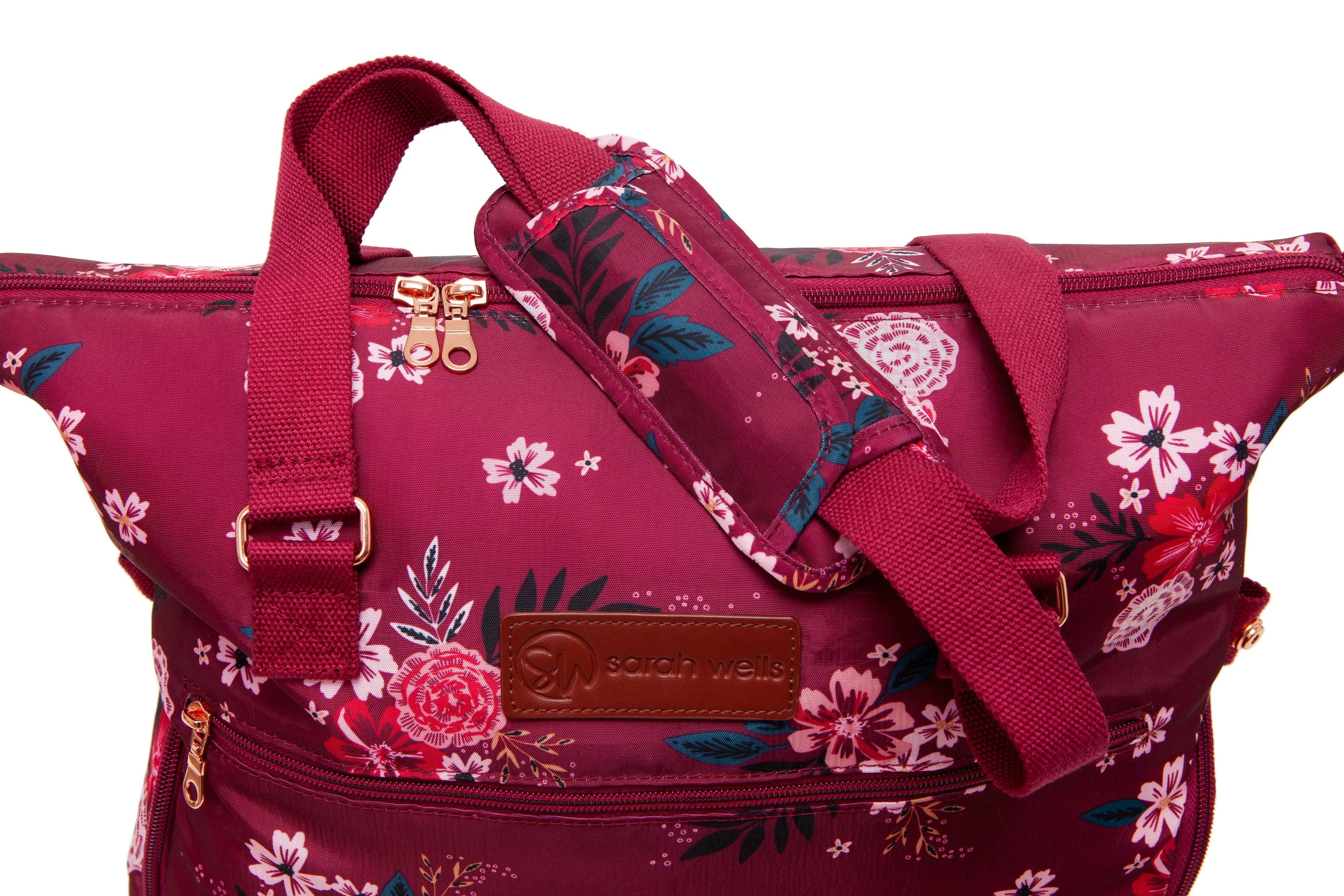 Sarah Wells Breast Pump Bag (Lizzy-Berry Bloom)