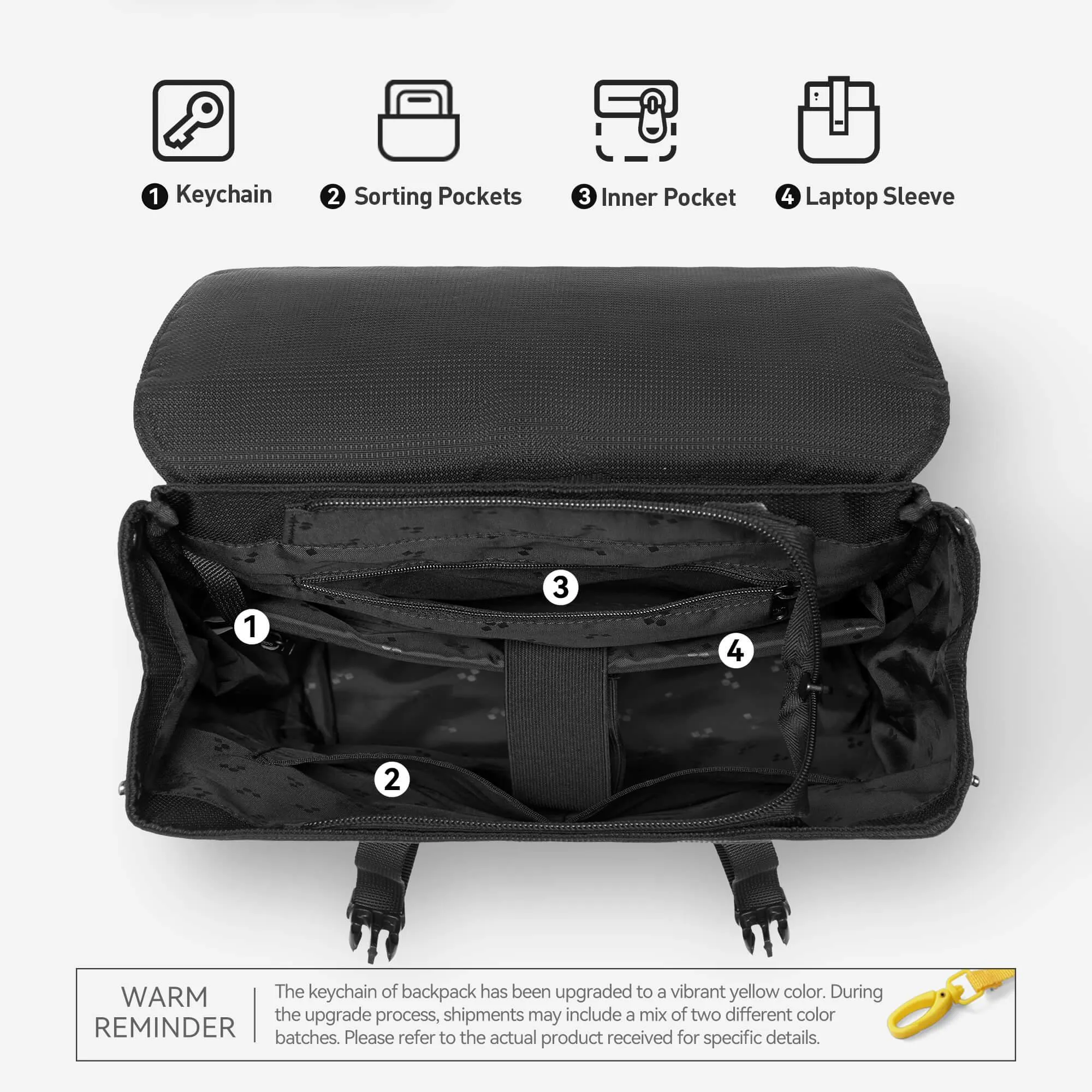 Siro Backpack | Recycloth | Recycled Nylon | 11L