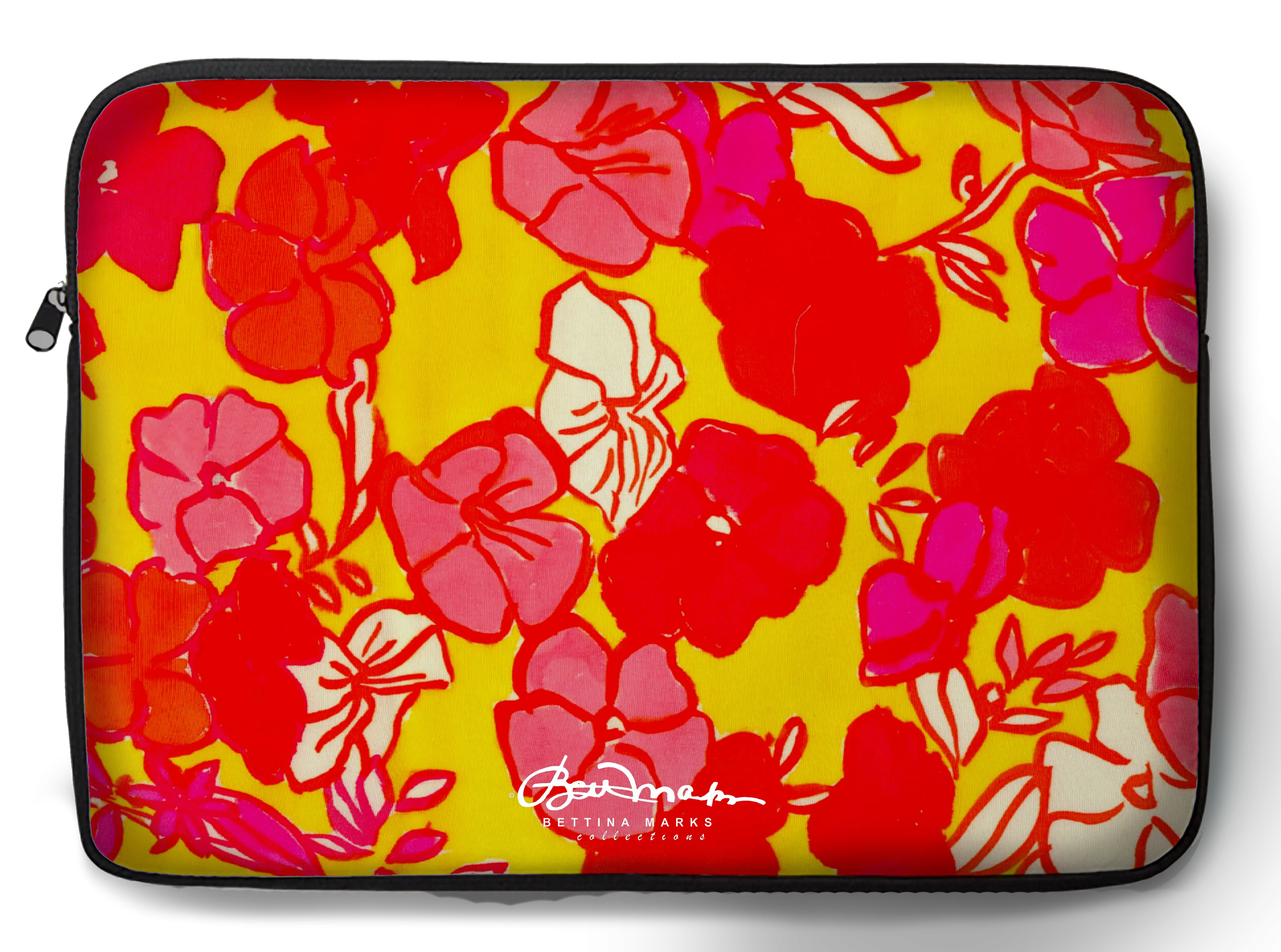Sixties Floral Laptop Sleeve